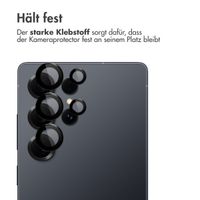 imoshion 2er-Pack Objektivschutz für Kamera für das Samsung Galaxy S25 Ultra - Titanium Black