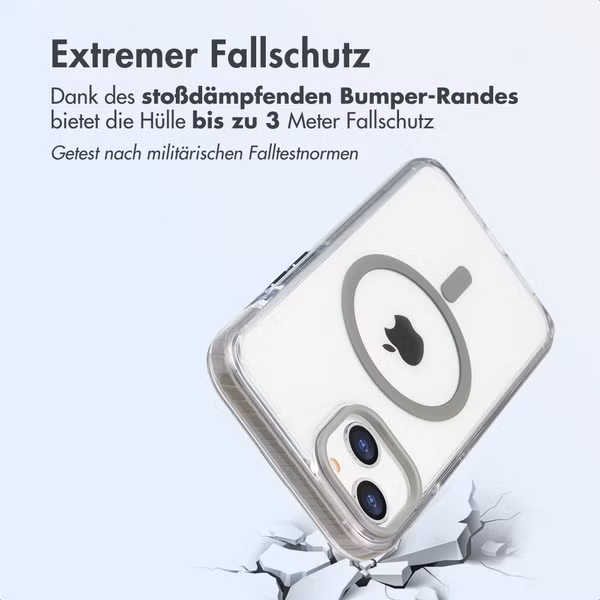imoshion Combat MagSafe Hülle Apple iPhone 14 / 13 - Grau