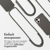 imoshion Color Backcover mit abnehmbarem Handykette und MagSafe Apple iPhone 17 - Black Coffee