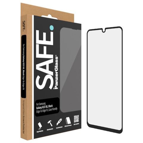 SAFE by PanzerGlass Case Friendly Displayschutz für das Samsung Galaxy A33