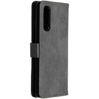 imoshion Luxuriöse Klapphülle Grau für Oppo Find X2