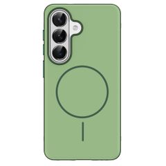imoshion Color Backcover mit Thin MagSafe Ring Samsung Galaxy S26 - Dunkelgrün