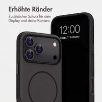 imoshion Color Backcover mit Thin MagSafe Ring Apple iPhone 18 Pro / 17 Pro - Schwarz