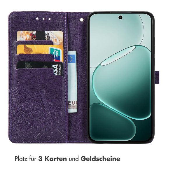 imoshion Mandala Klapphülle Oppo A6 Pro (5G) - Violett