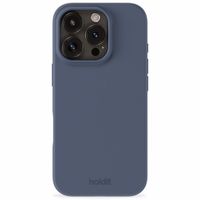 Holdit Silicone Case für das iPhone 16 Pro - Pacific Blue