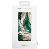 iDeal of Sweden Fashion Back Case Galaxy S21 Plus - Golden Jade Marble