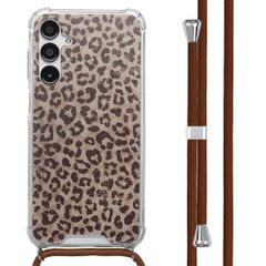 imoshion Design Hülle mit Band Samsung Galaxy A16 - Leopard Mood