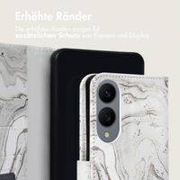 imoshion Design Klapphülle Samsung Galaxy S25 Edge - Sandy Marble