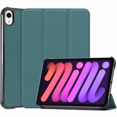 imoshion Trifold Klapphülle Apple iPad Mini 7 (2024) / iPad Mini 6 (2021) - Dunkelgrün