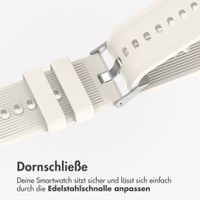 imoshion Silikonband für das OnePlus Watch 3 / 2 / 2R / Oppo Watch X2 / X - Beige