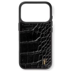iDeal of Sweden MagSafe-Hülle aus veganem Leder Apple iPhone 18 Pro Max / 17 Pro Max - Black Croco