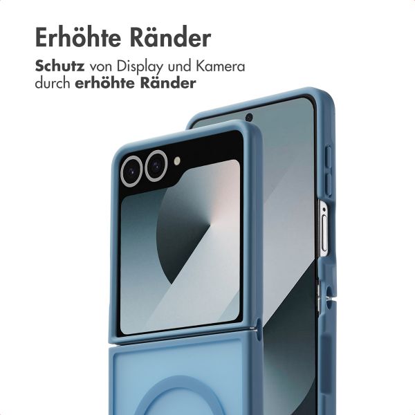imoshion Color Guard Back Cover mit MagSafe Samsung Galaxy Z Flip 7 - Hellblau
