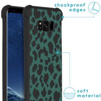 imoshion Design Hülle mit Band für das Samsung Galaxy S8 - Panther Illustration