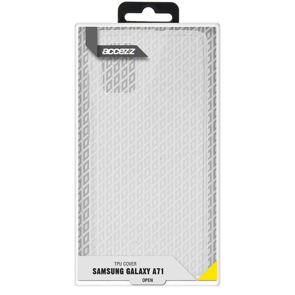 Accezz Clear TPU Backcover Samsung Galaxy A71 - Transparent