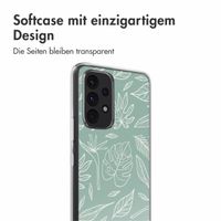 imoshion Design Hülle Samsung Galaxy A53 - Leaves Line-Art