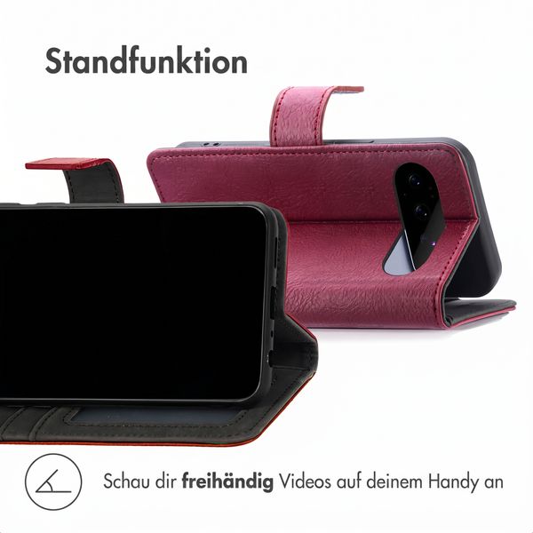 imoshion Luxuriöse Klapphülle Google Pixel 11 Pro - Bordeaux