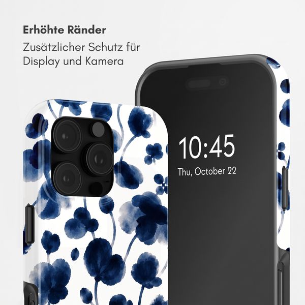 Selencia Vivid Back Cover Apple iPhone 16 Pro - Midnight Blossom