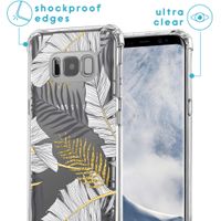 imoshion Design Hülle mit Band für das Samsung Galaxy S8 - Glamour Botanic