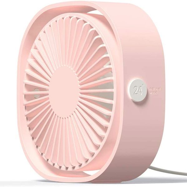 imoshion USB Schreibtischventilator - Rosa