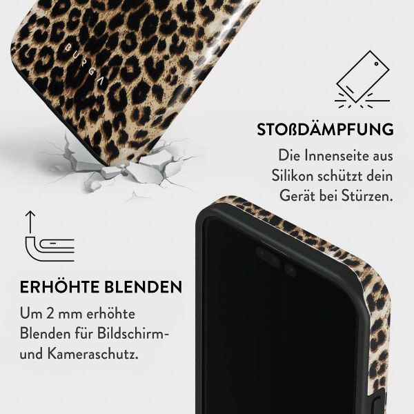 Burga Tough Back Cover für das Apple iPhone 15 Pro - Player