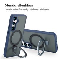 Accezz Ring Stand Backcover mit MagSafe Samsung Galaxy S24 - Blau
