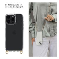 Selencia Backcover mit abnehmbaren Haken Apple iPhone 16 Pro Max - Transparent