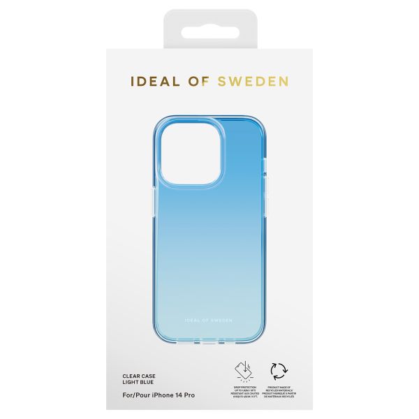 iDeal of Sweden Clear Case für das iPhone 14 Pro - Light Blue