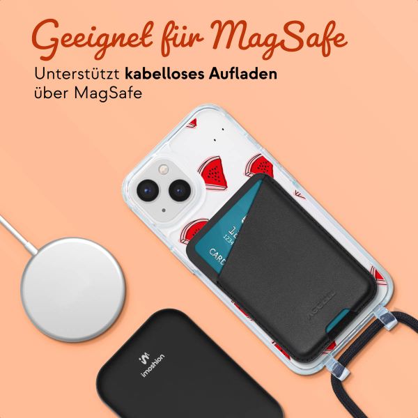 Gestalte deine eigene MagSafe Hülle mit abnehmbarem Band Apple iPhone 14 - Transparent