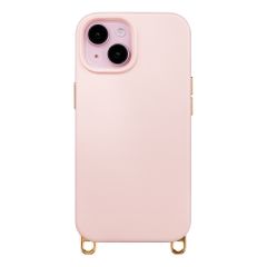 Selencia Rivièra Backcover mit MagSafe mit abnehmbaren Haken Apple iPhone 14 / 13 - Sorbet Pink