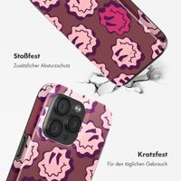 Selencia Vivid Rückabdeckung mit MagSafe Apple iPhone 15 Pro - Wavy Smiley Pink