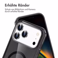 imoshion Sparkle Back Cover mit MagSafe Apple iPhone 17 Pro Max - Schwarz