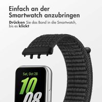 imoshion Nylonarmband für die Samsung Galaxy Fit 3 - Schwarz