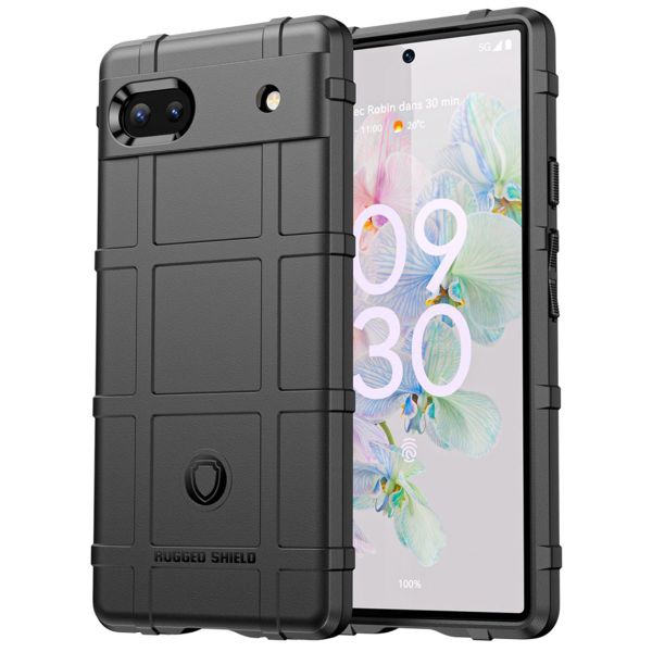 imoshion Rugged Shield Backcover für das Google Pixel 6a - Schwarz