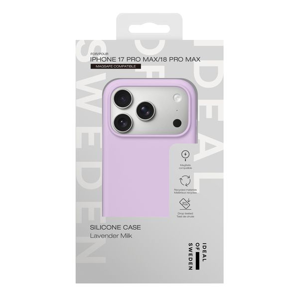 iDeal of Sweden Silikonhülle mit MagSafe Apple iPhone 18 Pro Max / 17 Pro Max - Lavender Milk