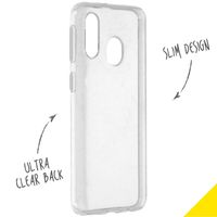 Accezz TPU Clear Cover Transparent für das Samsung Galaxy A40