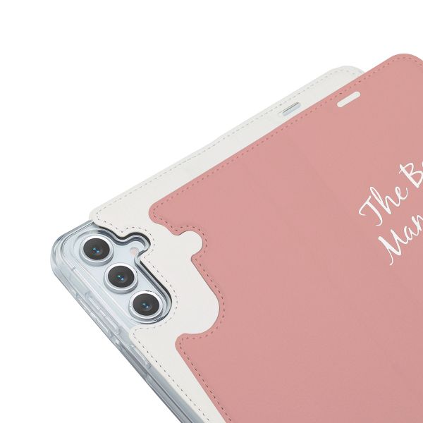 Gestalte deine eigene Compact Gel Klapphülle Samsung Galaxy S25 FE - Weiß