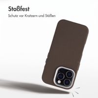 Accezz Mesh Backcover mit MagSafe Apple iPhone 16 Pro - Braun