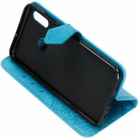 Mandala Klapphülle Blau Huawei P Smart (2019)