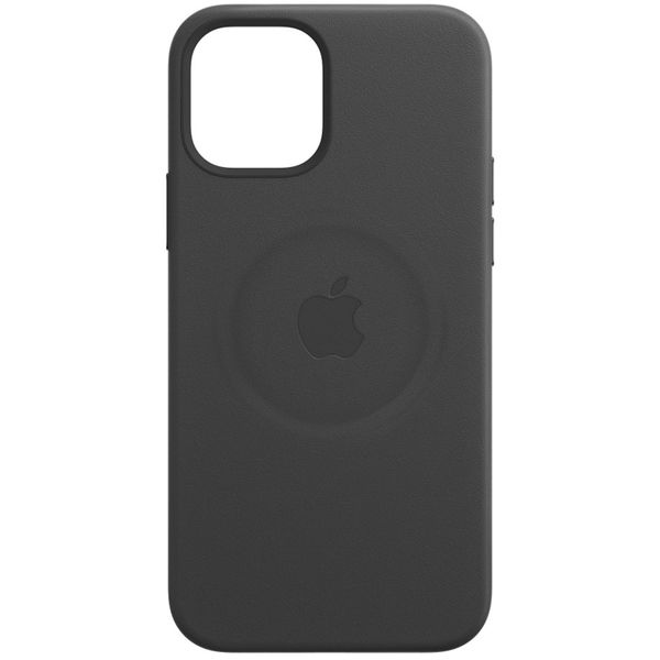 Apple Leder-Case MagSafe für das iPhone 12 (Pro) - Black