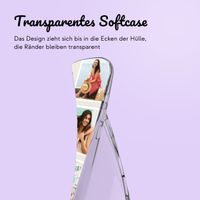 Personalisierte Hülle mit Filmrolle N°3 iPhone 16 - Transparent