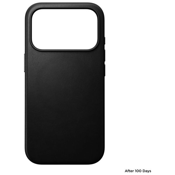 Nomad Modern Leather Case mit MagSafe Apple iPhone 18 Pro / 17 Pro - Black