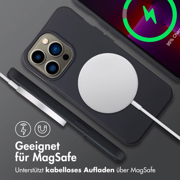 imoshion Color Backcover mit abnehmbarem Handykette und MagSafe Apple iPhone 13 Pro - Schwarz