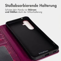 imoshion Design Klapphülle Samsung Galaxy A16 - Crush Check Coral Dust