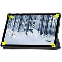 imoshion Trifold Klapphülle Nokia T21 - Dunkelblau