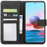 imoshion Luxuriöse Klapphülle Xiaomi Redmi Note 10 Pro - Schwarz