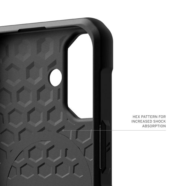 UAG Back Cover Metropolis LT MagSafe Apple iPhone 16 - Kevlar Black