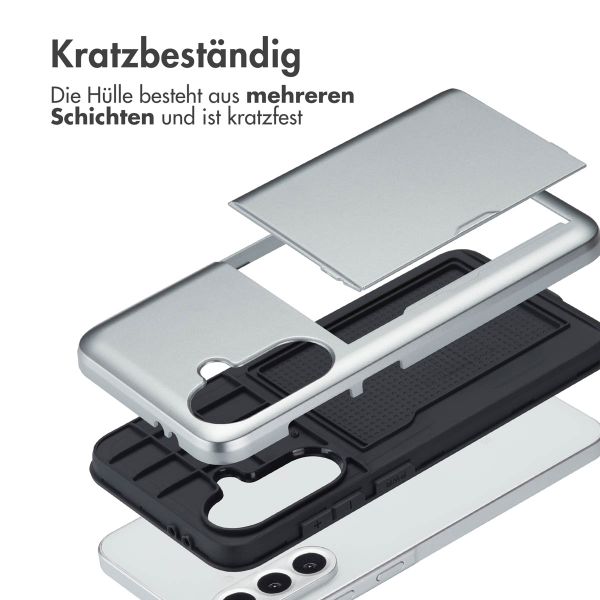 imoshion Backcover mit Kartenfach Samsung Galaxy A36 / A56 - Grau
