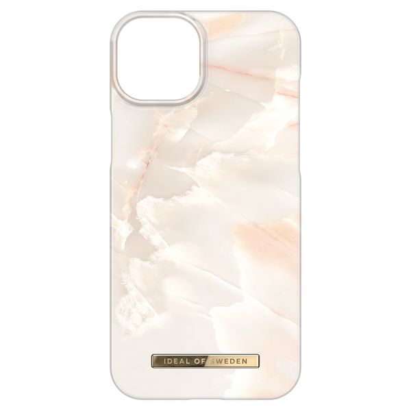 iDeal of Sweden Fashion Back Case für das iPhone 15 Plus - Rose Pearl Marble