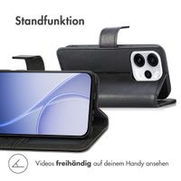 imoshion Luxuriöse Klapphülle Oppo Reno 15F - Schwarz