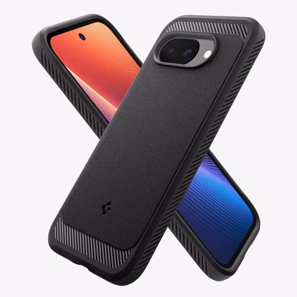 Spigen Rugged Armor Backcover MagSafe Google Pixel 9A - Matte Black